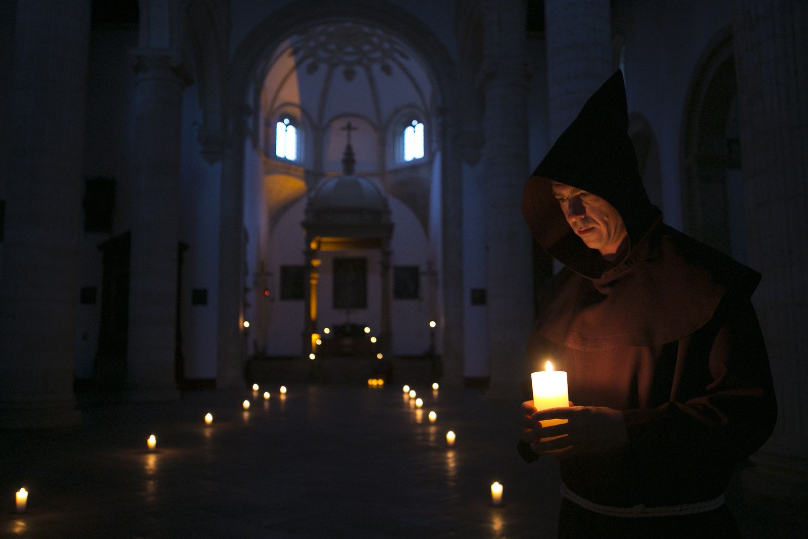 Interior de la Colegiata de Antequera.