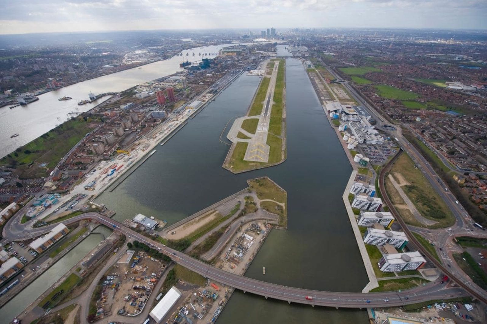 Imagen del London City Airport.