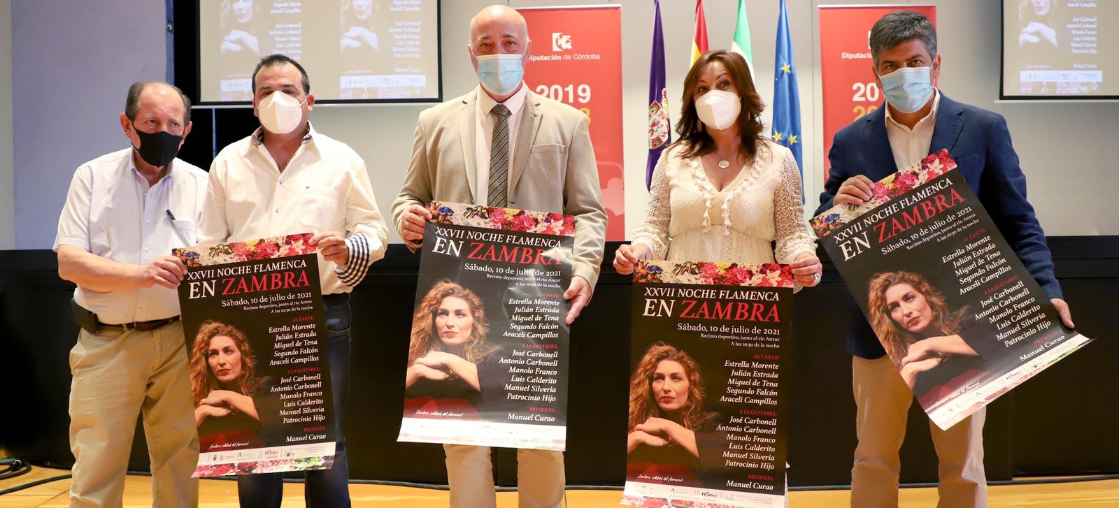 Presentación del cartel de la Noche Flamenca de Zambra.