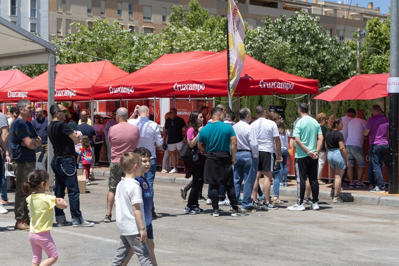 Domingo en las fiestas del barrio del Bulevar.