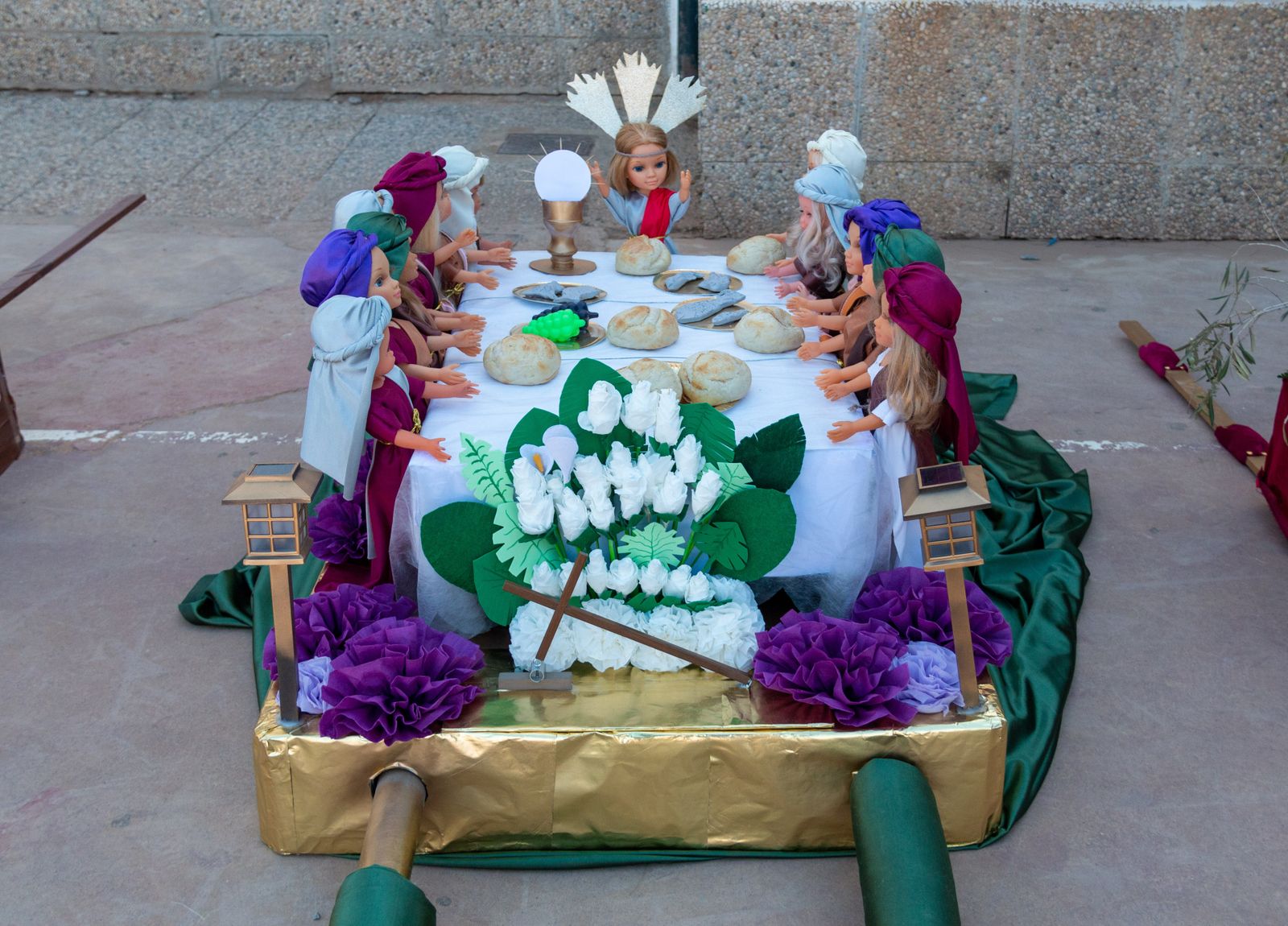 Cerca de 300 alumnos de la Costa celebran un Viernes de Dolores muy especial
