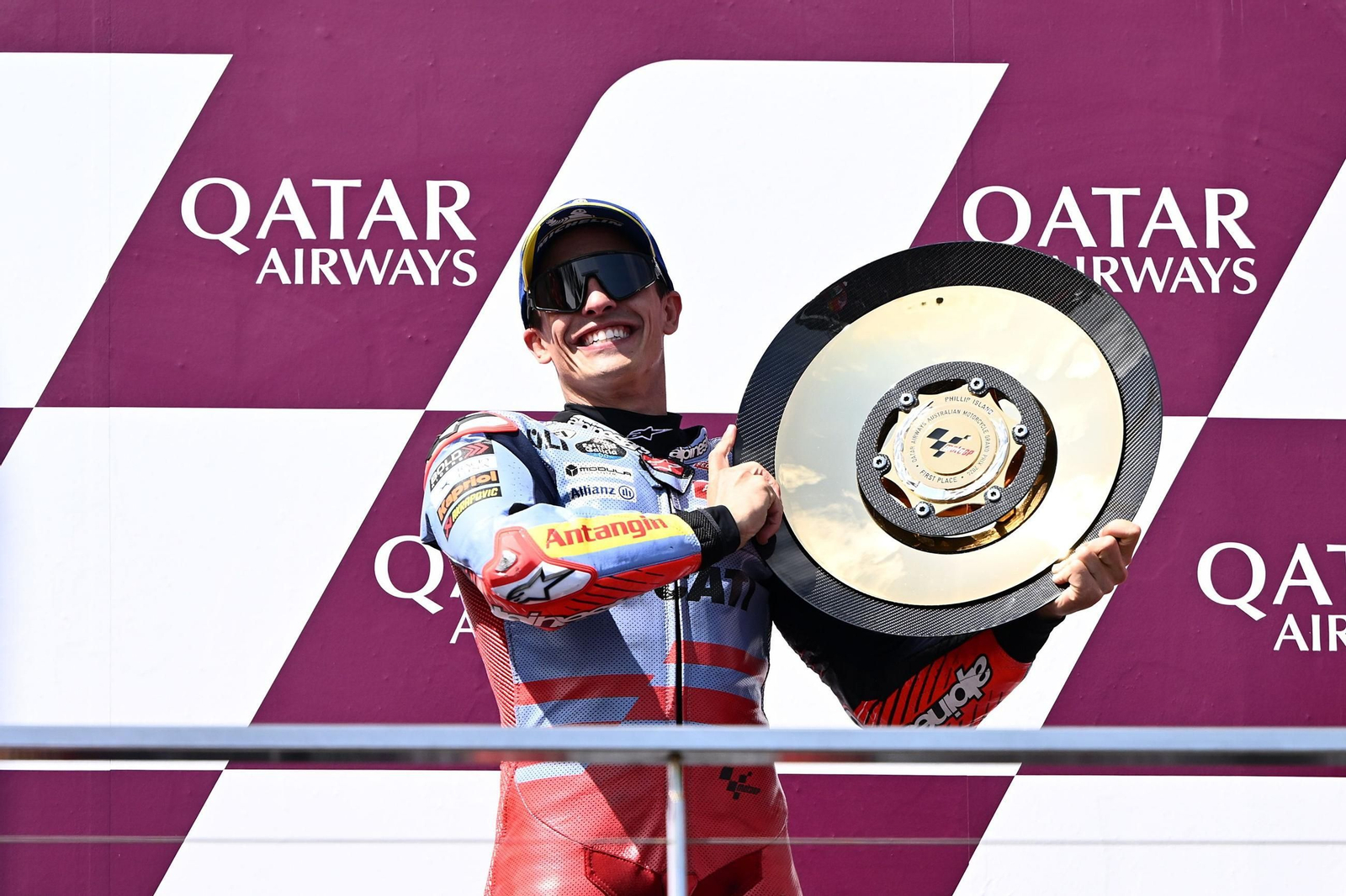 Las fotos del Gran Premio de Australia de motociclismo