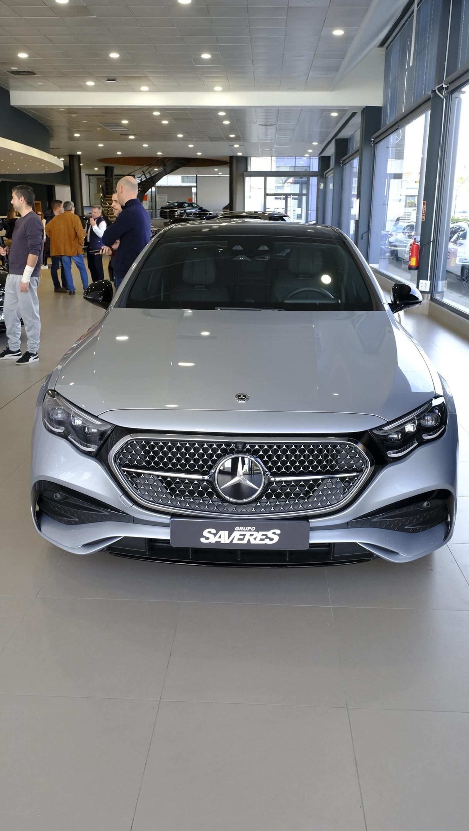 imágenes de la presentación de los nuevos Mercedes-Benz eléctricos, en SAVERES Huércal de Almería