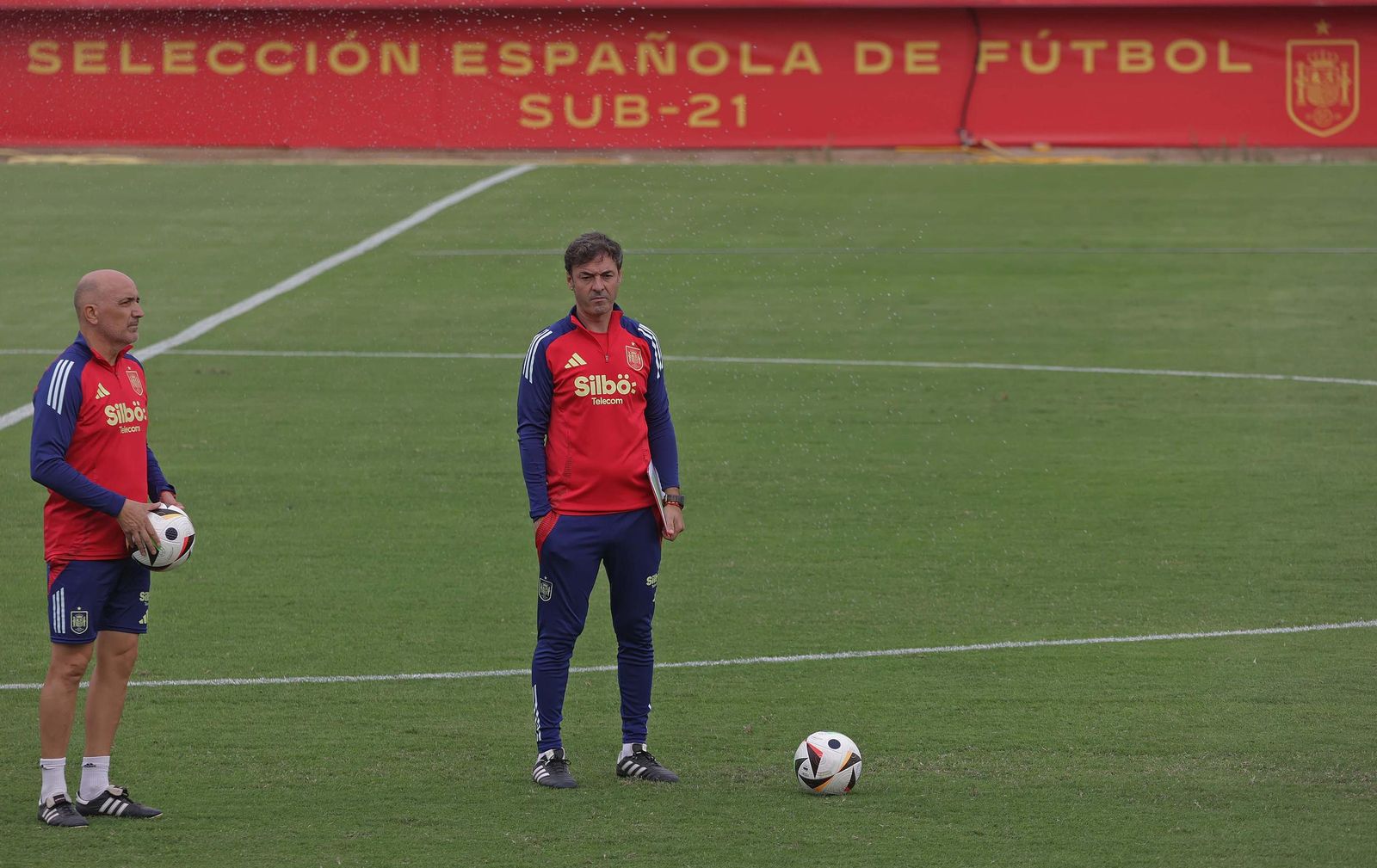 Fotos del entrenamiento de la selección española sub-21 en Algeciras