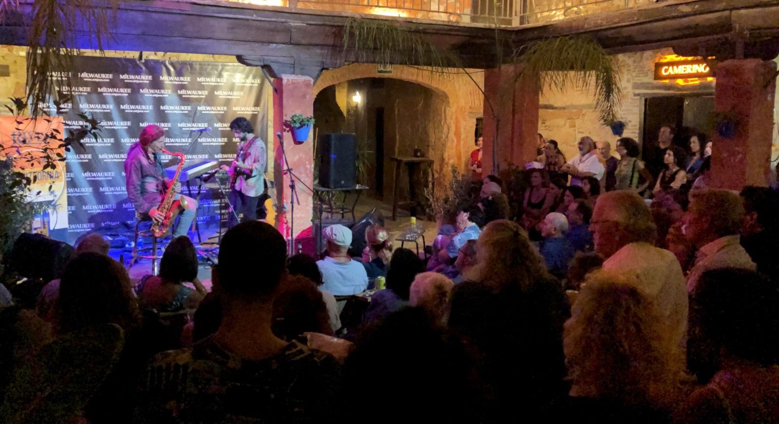 Un momento del concierto en la Sala Milwaukee.