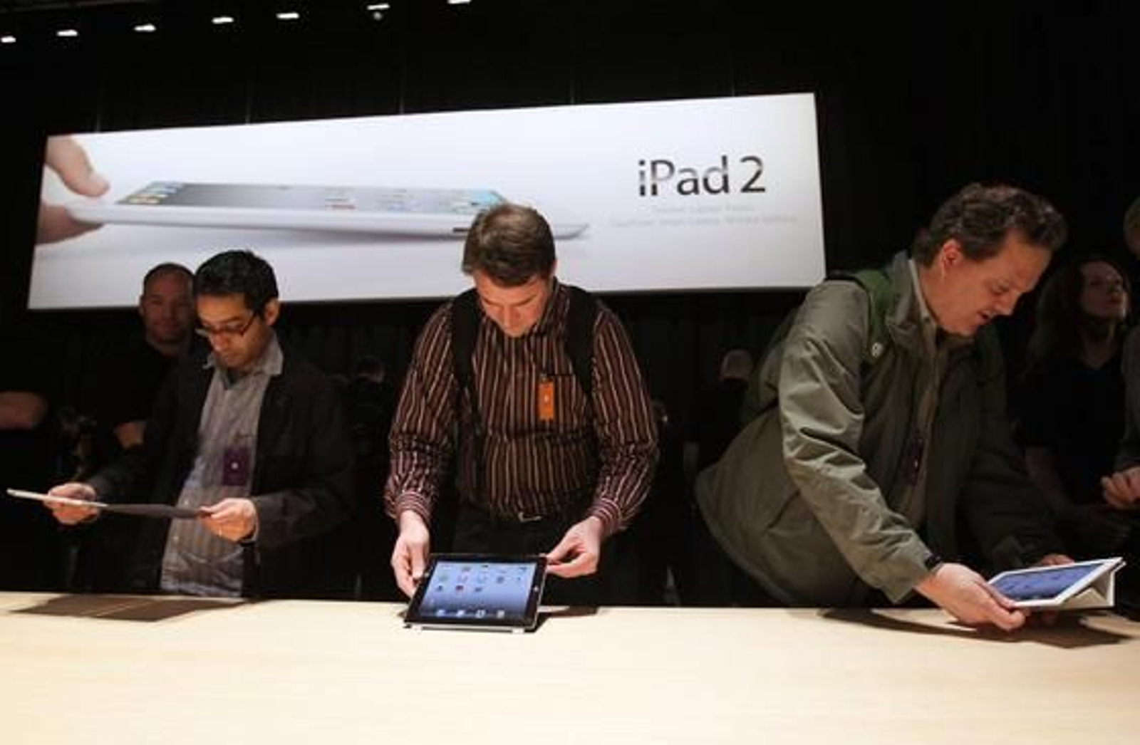 Presentación del iPad 2.

Foto: AFP Photo