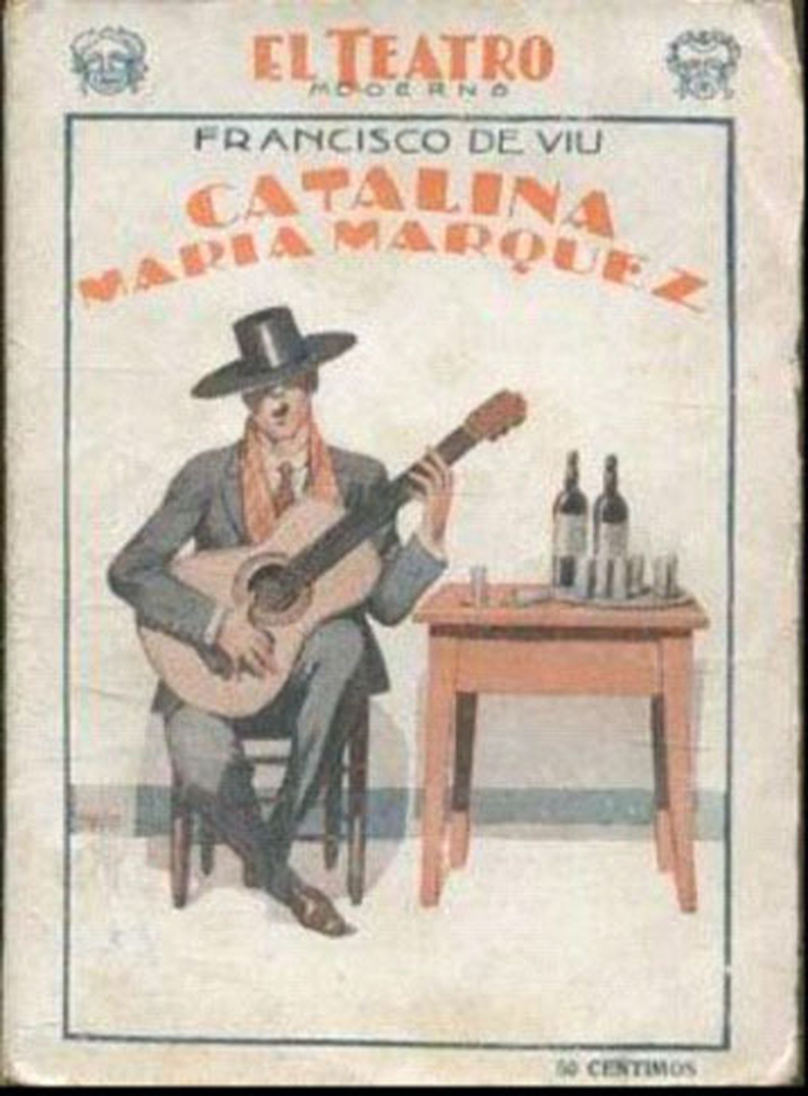 Portada del libreto de Francisco de Viu