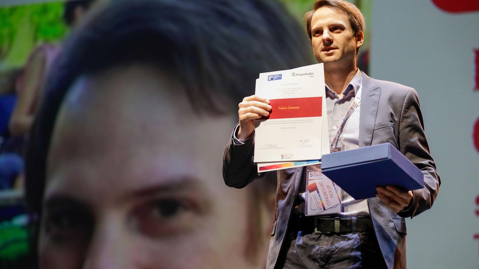 Fabien Casenave, experto galardonado con el Premio Felix Klein.