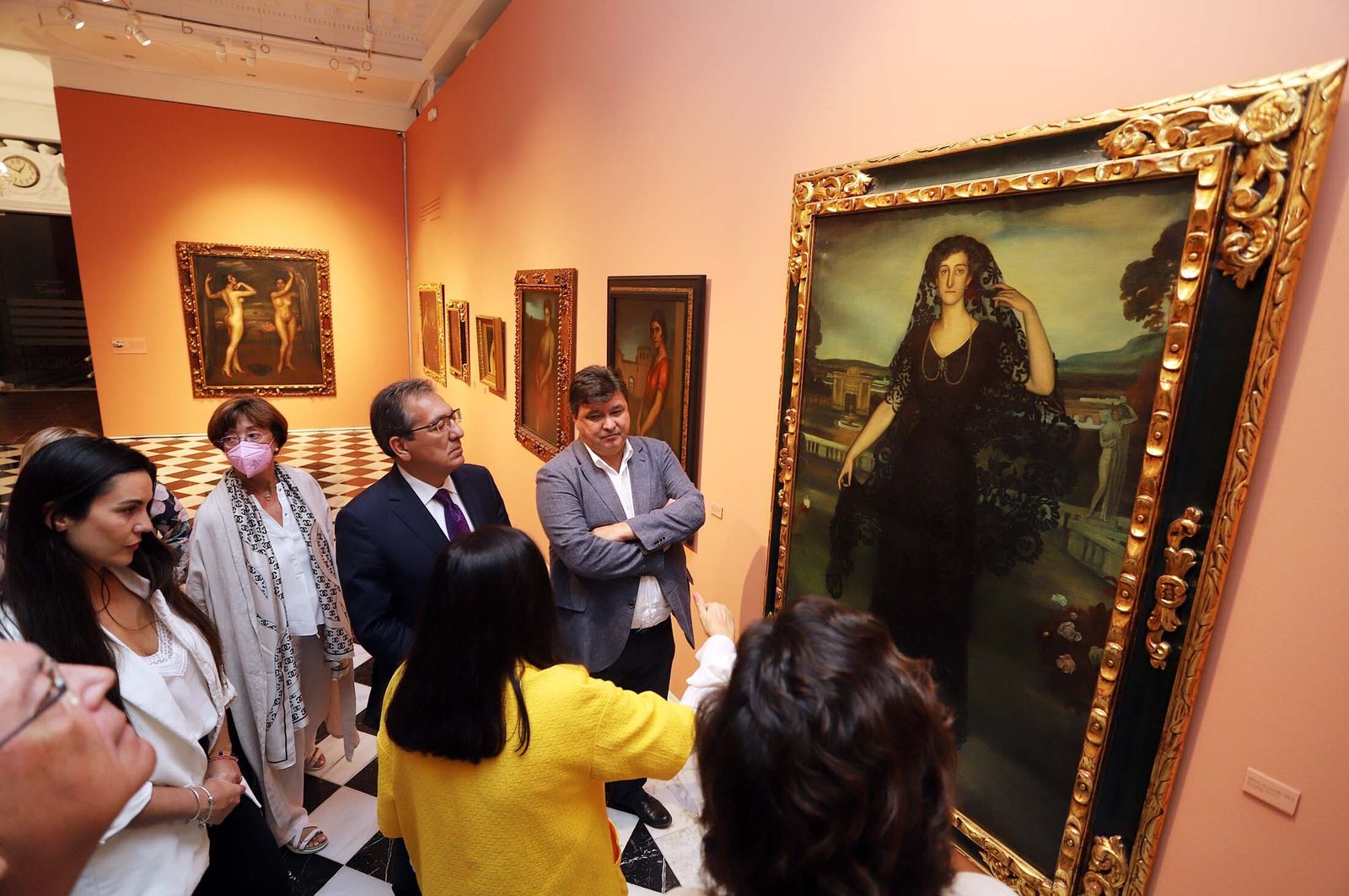 Inauguración de la exposición 'Julio Romero de Torres. El sentimiento místico', en imágenes