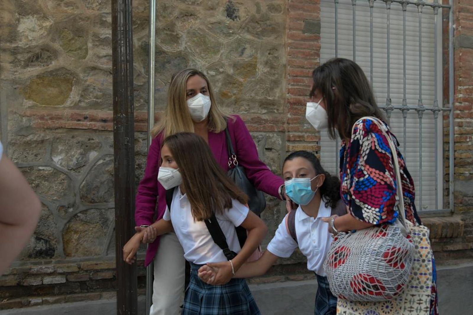 Fotos: así está siendo la vuelta al cole 2021 en Granada