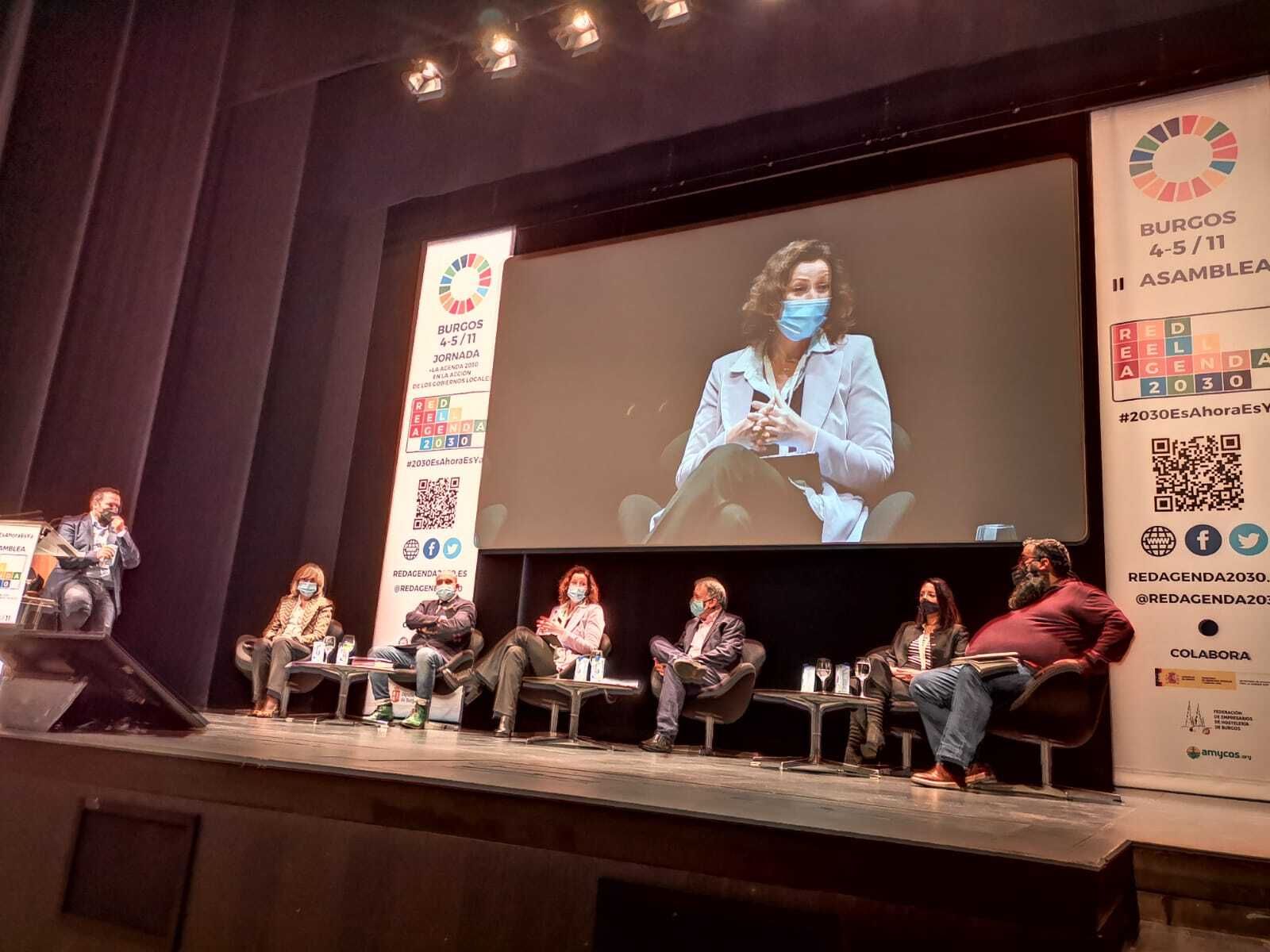 Vázquez explica en Burgos la planificación estratégica de Almería para implantar los ODS