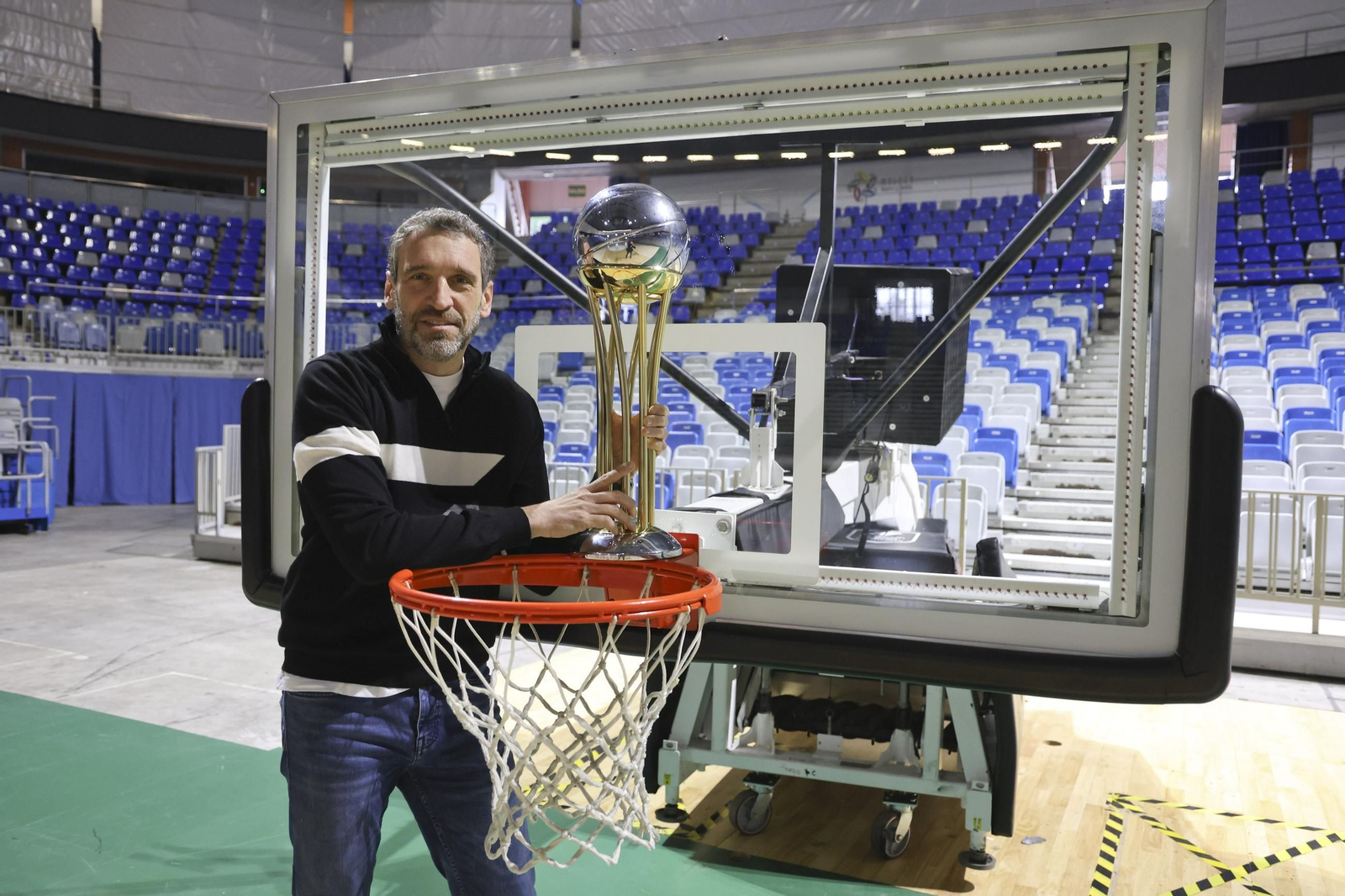 La entrevista a Ibon Navarro, en fotos