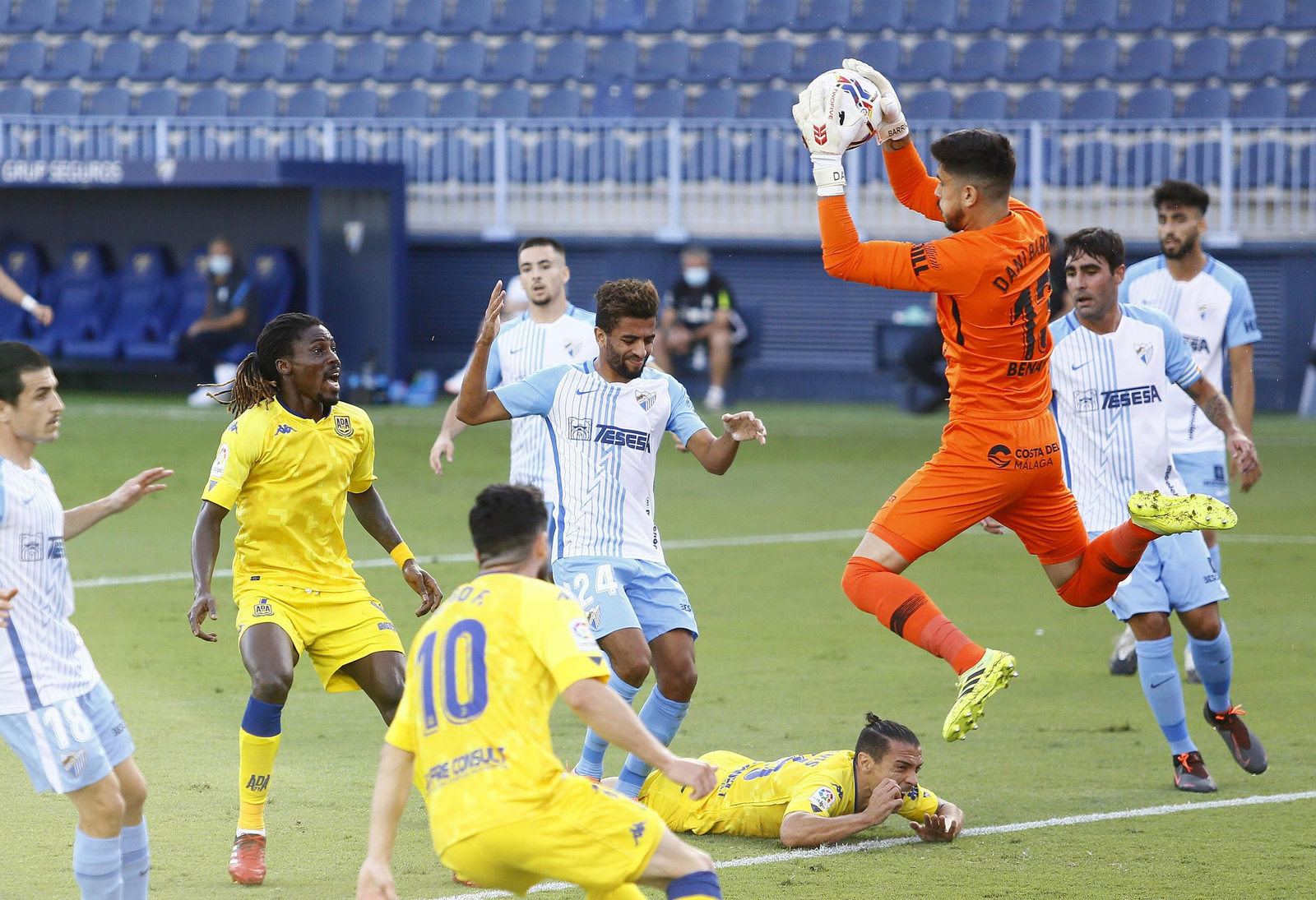 Las fotos del Málaga CF-Alcorcón