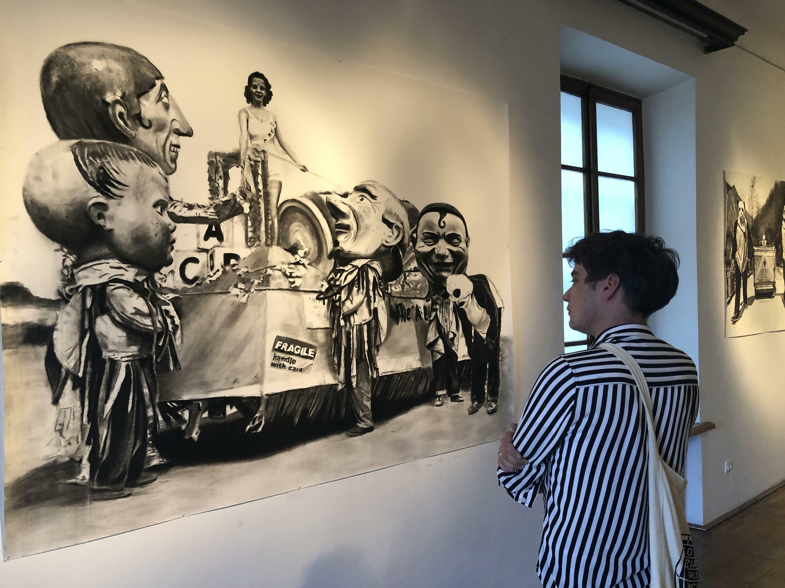 Obra expuesta en Cracovia.