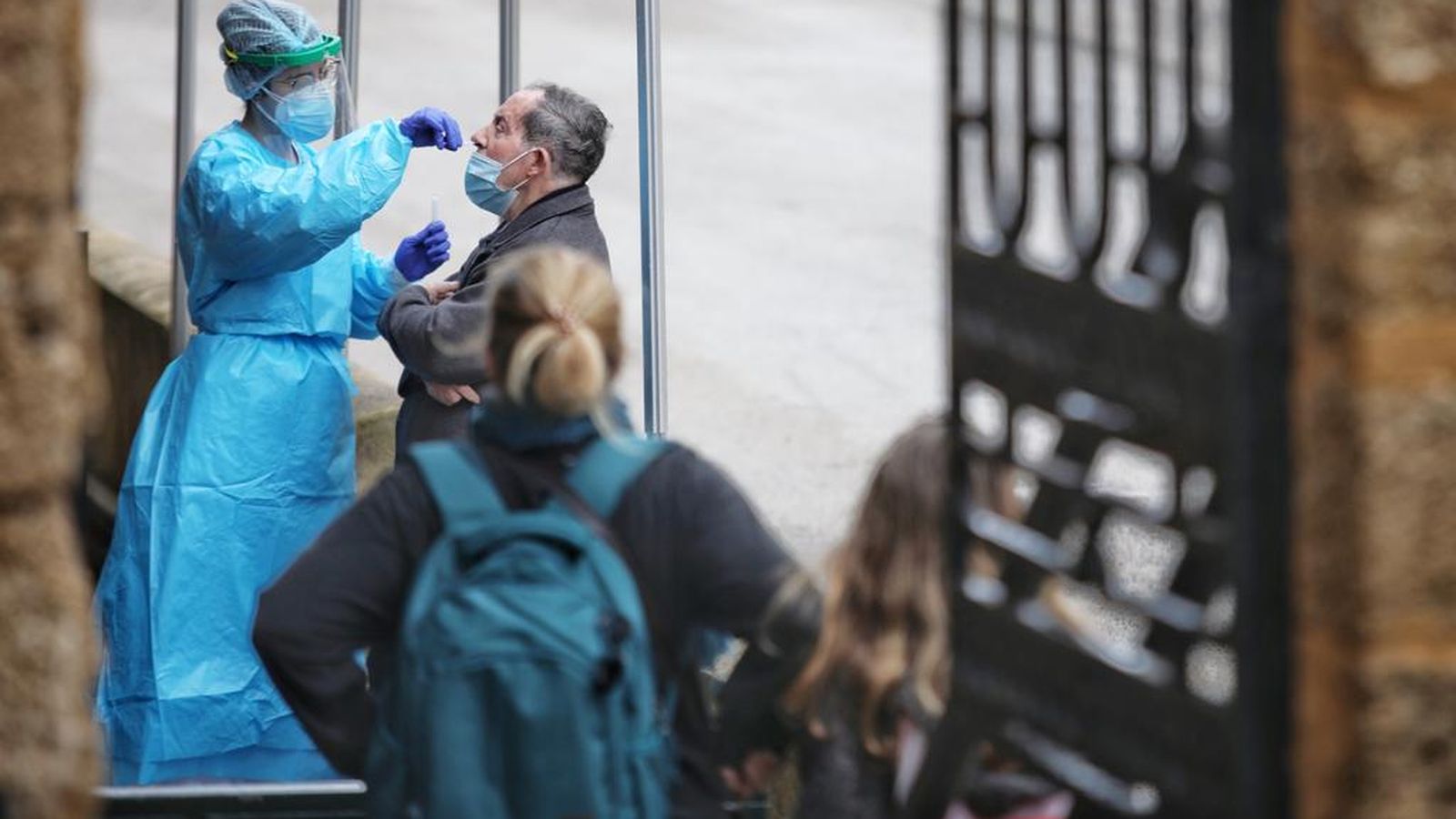 Ya hay gaditanos que han pasado por estas instalaciones para hacerse las pruebas Covid