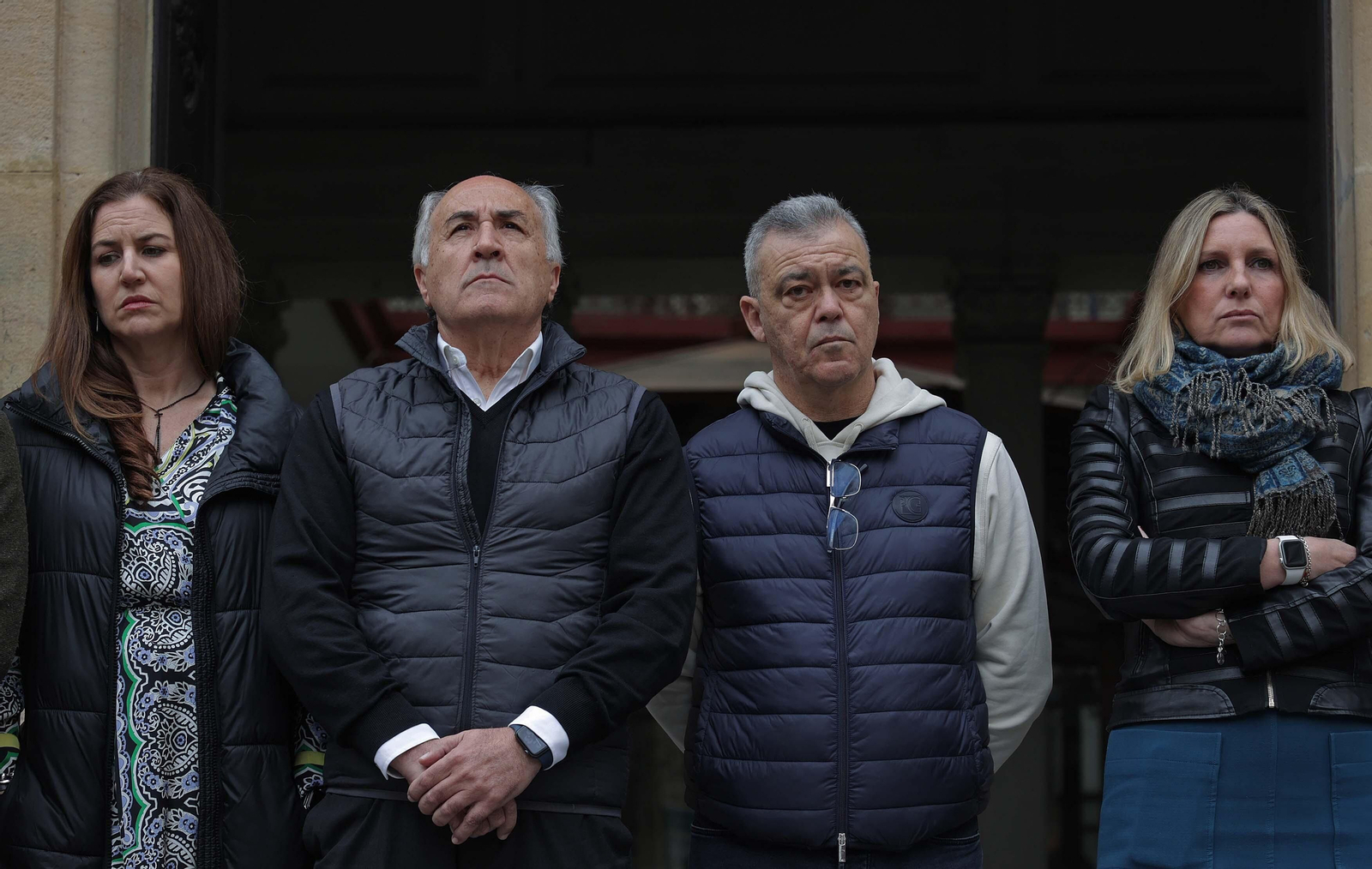 El minuto de silencio por Rocío, en imágenes