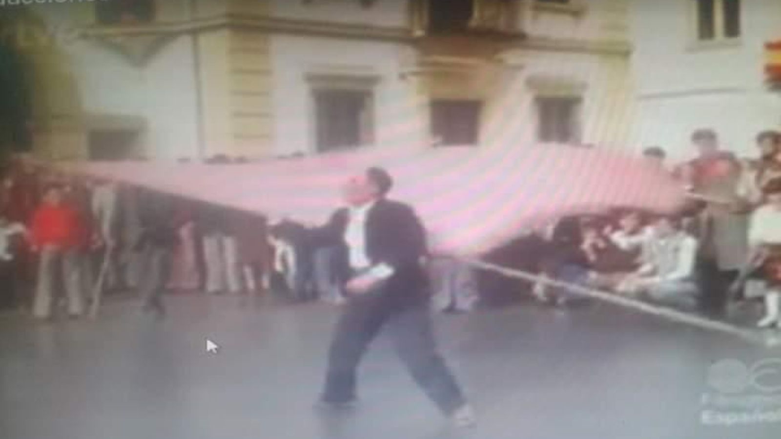 Abanderado de Andújar en los años 70