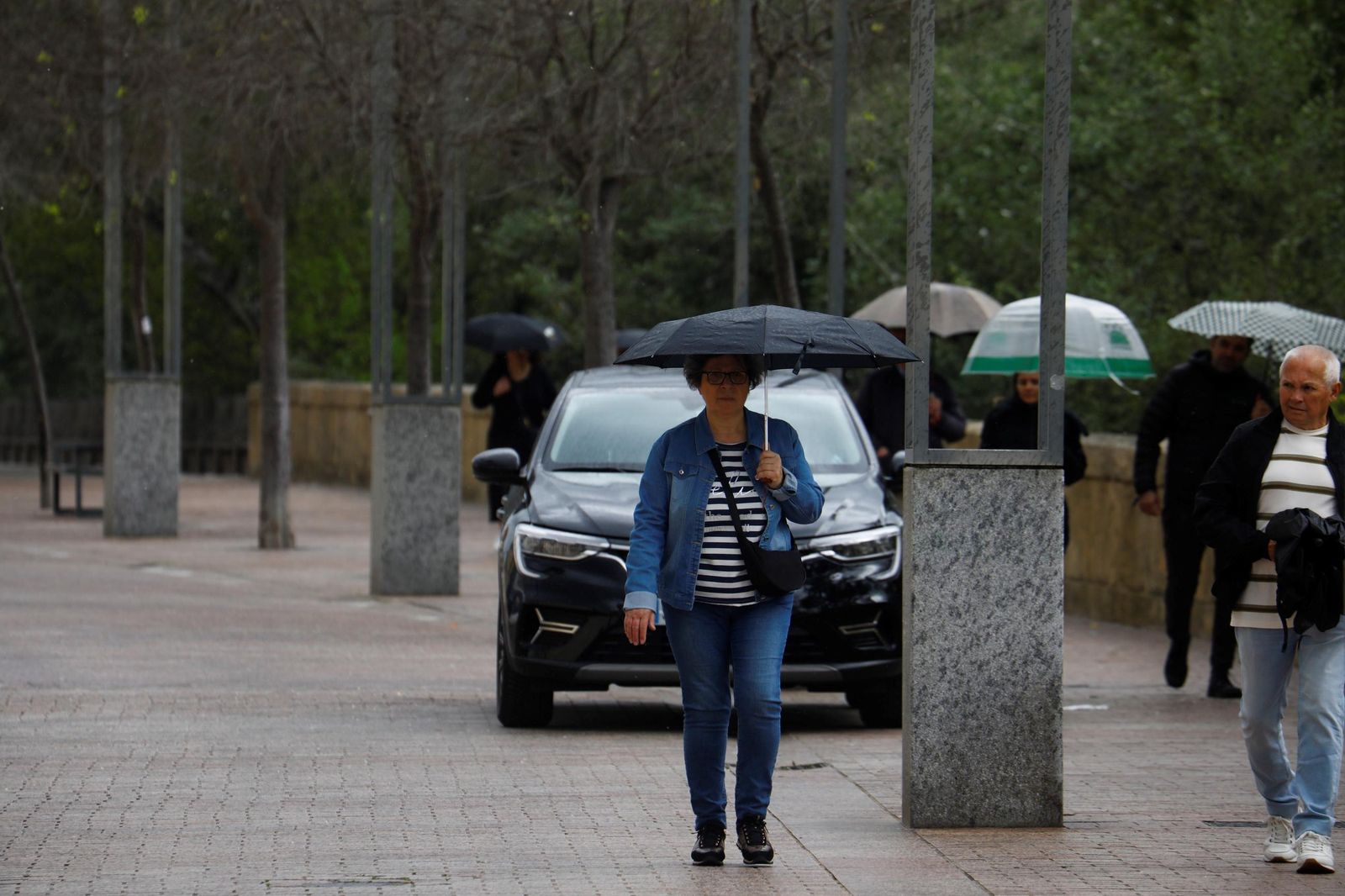 El paso de la borrasca Nuria por Córdoba, en imágenes