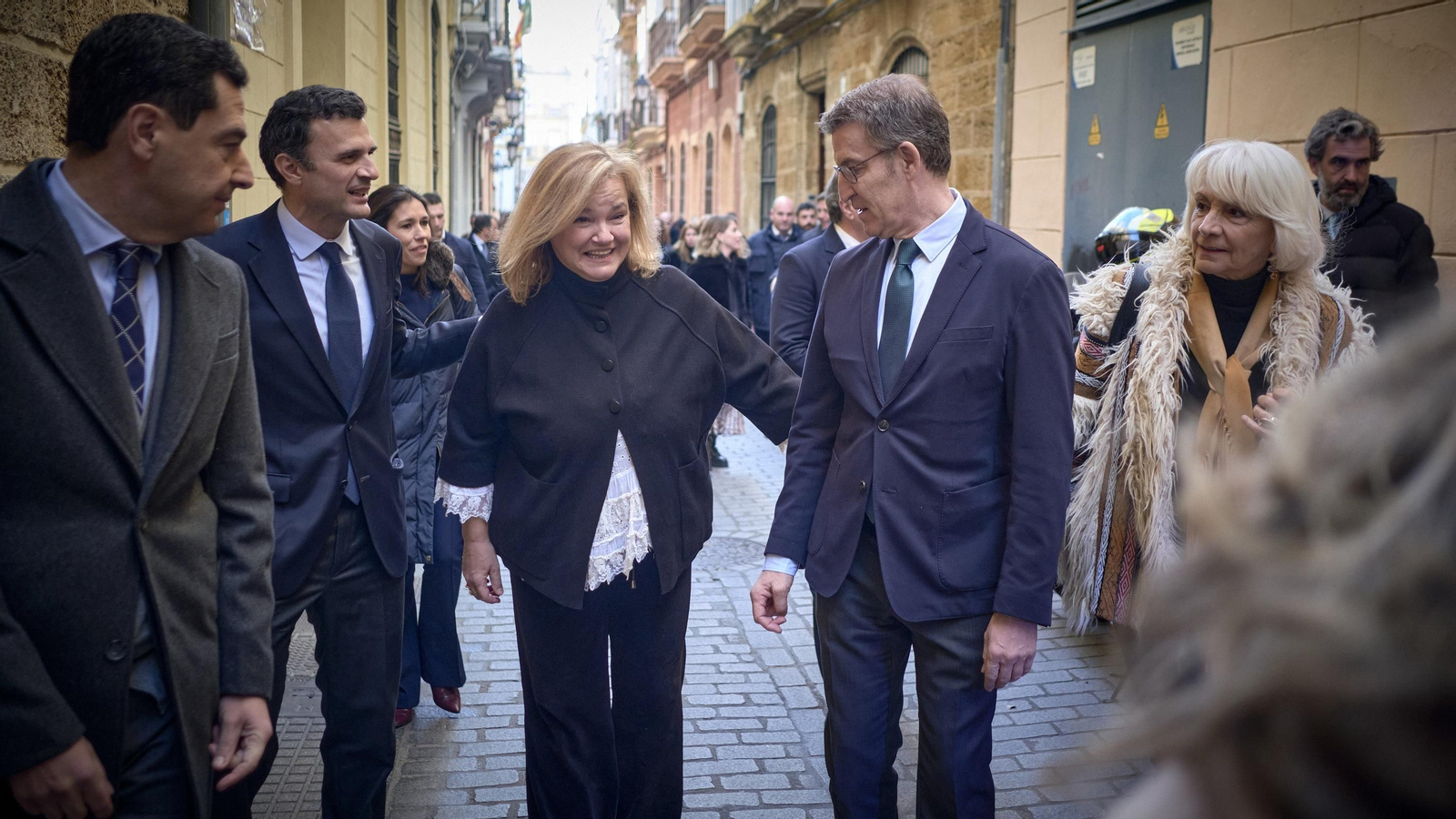 Alberto Núñez Feijoo en Cádiz