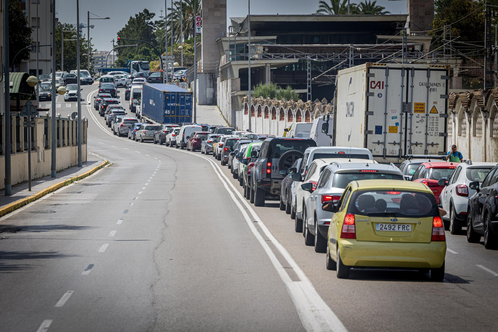 Imágenes del primer día de huelga de los trabajadores del sector del metal en Cádiz Imágenes del primer día de huelga de los trabajadores del sector del metal en Cádiz