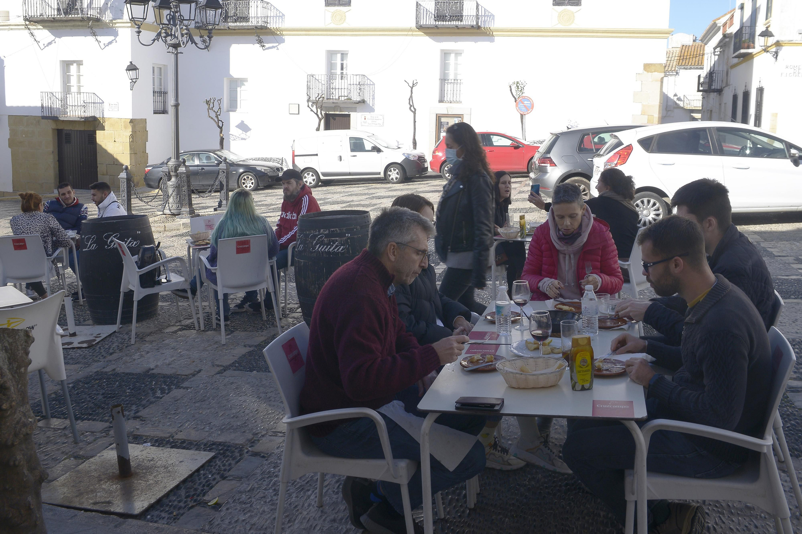 Fotos de ambiente en las calles de San Roque