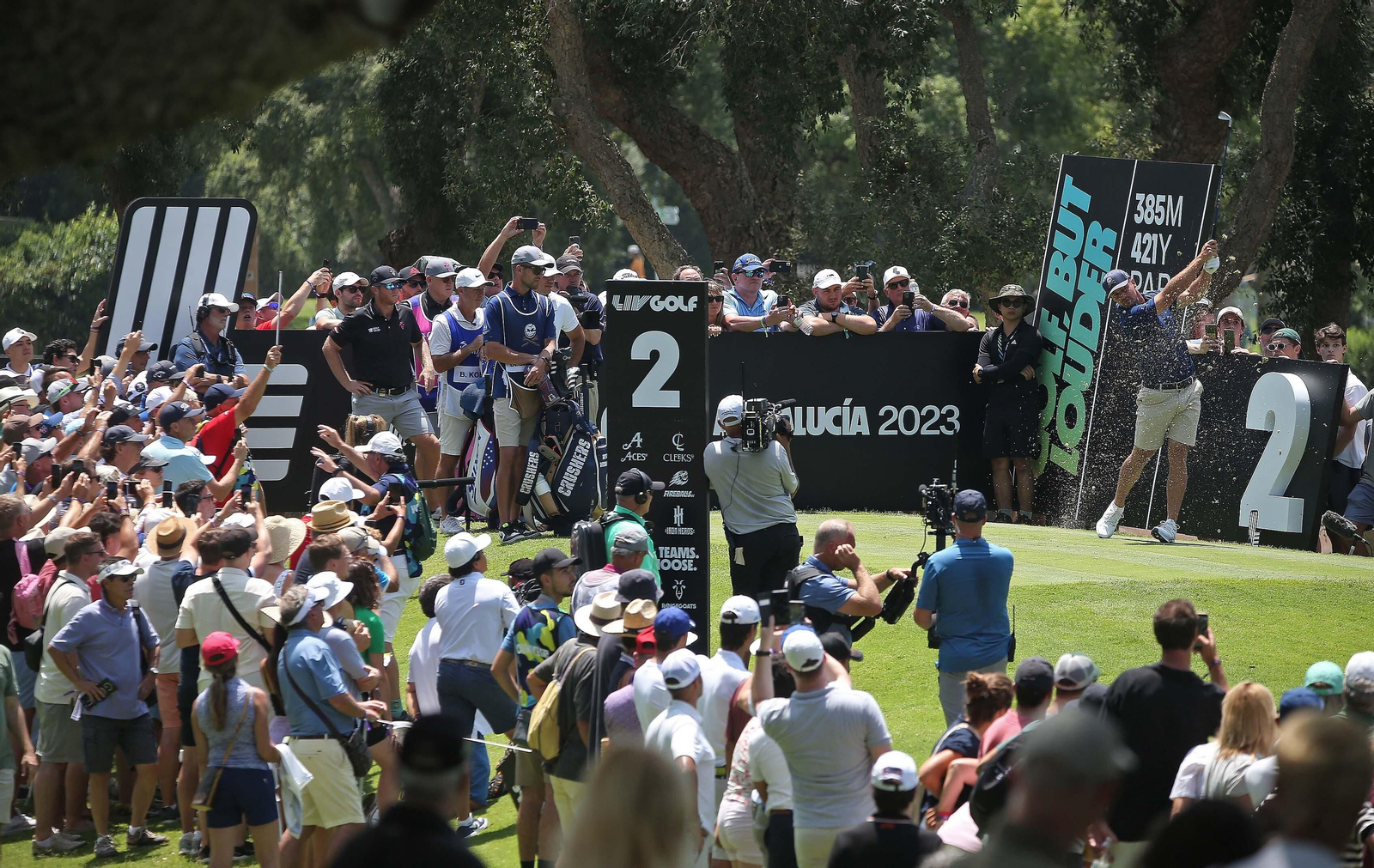 Fotos de la jornada final del LIV Golf Andalucía 2023 en Valderrama