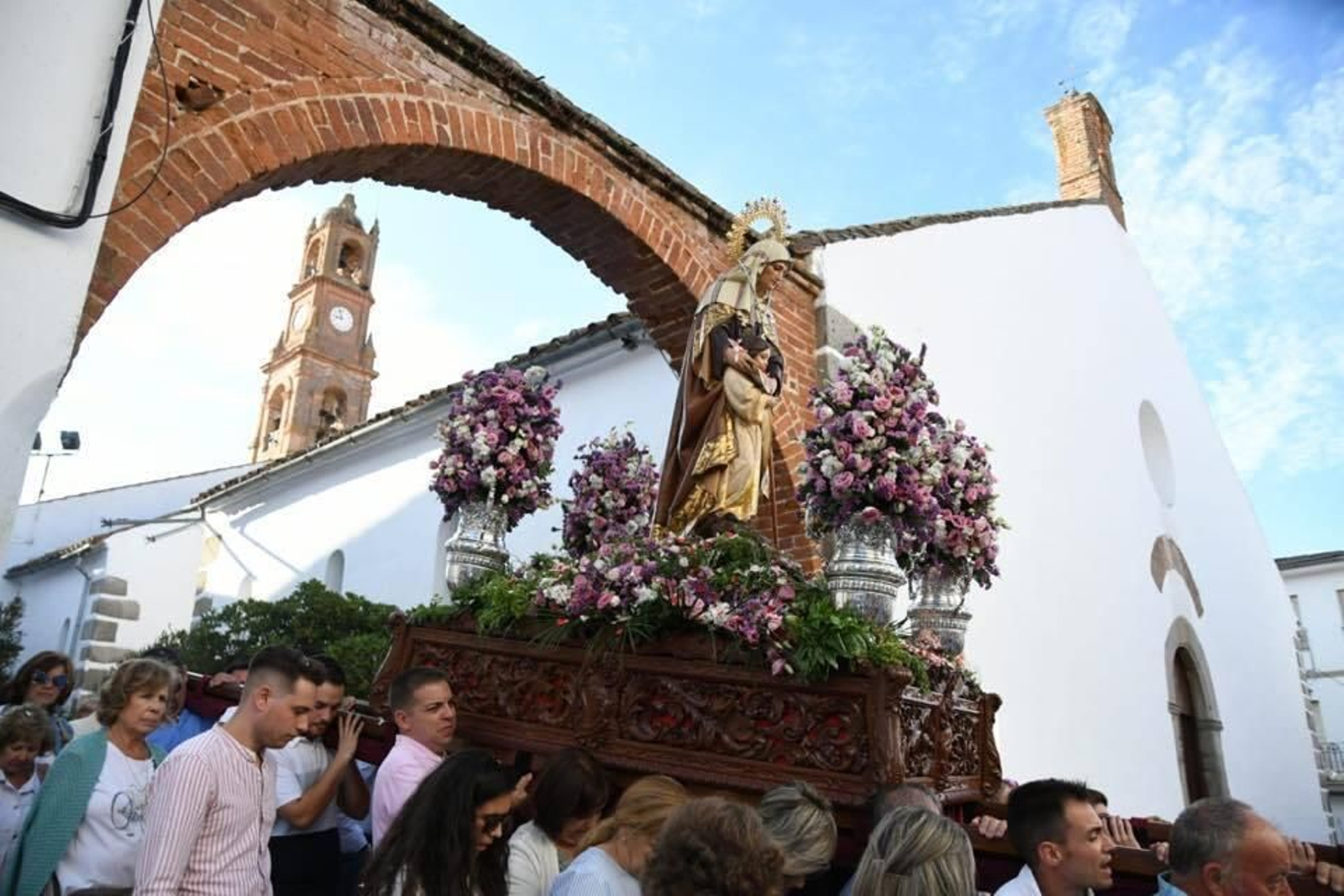 Procesión de Santa Ana en el Viso.