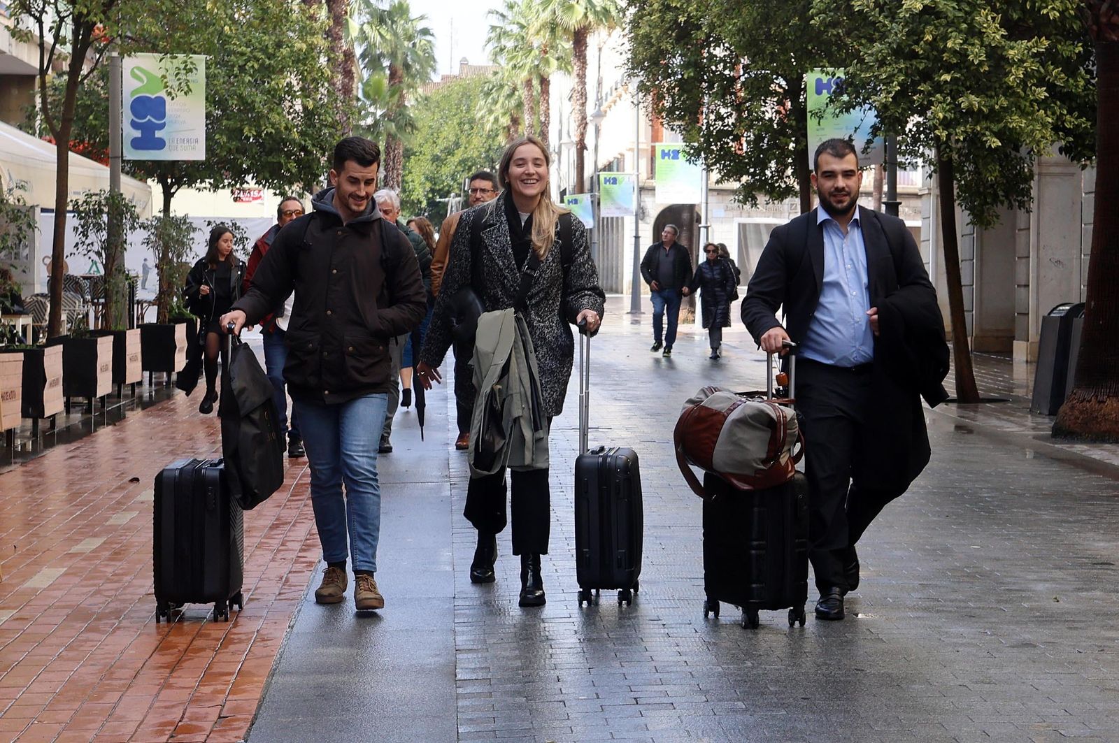 Imágenes del viernes 9 de febrero en Huelva