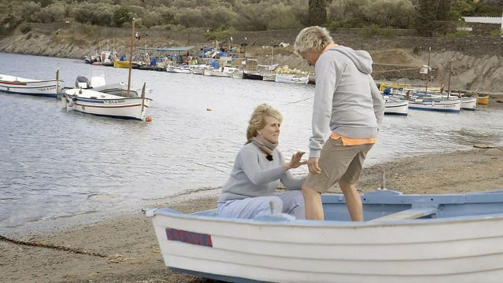 Mercedes Milá con Jesús Calleja en el programa del próximo domingo