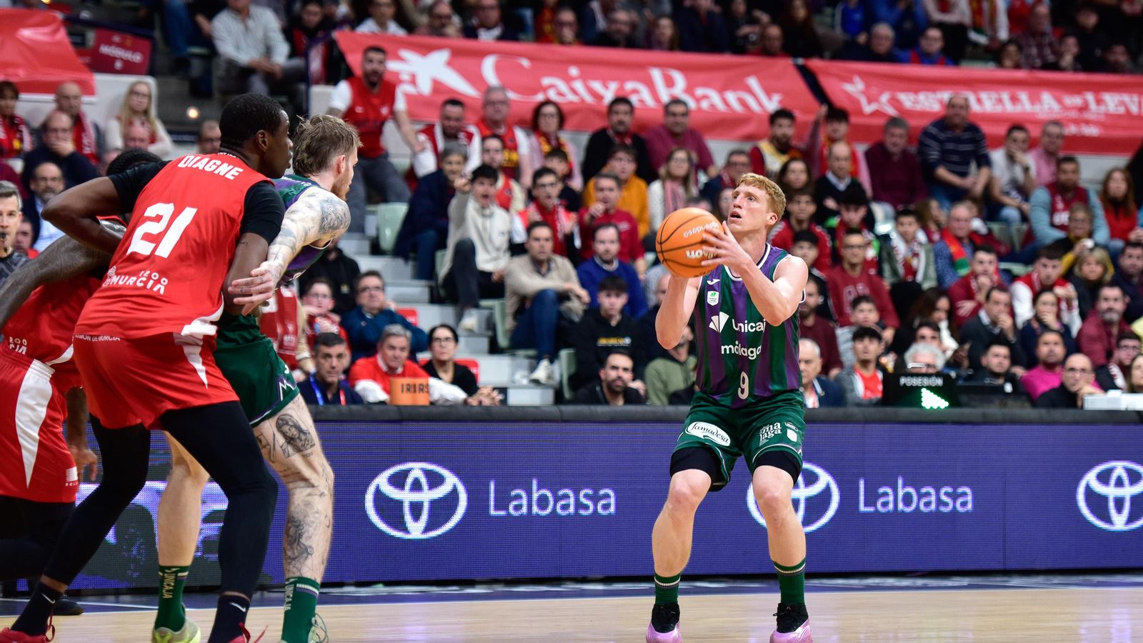 UCAM Murcia-Unicaja, en fotos