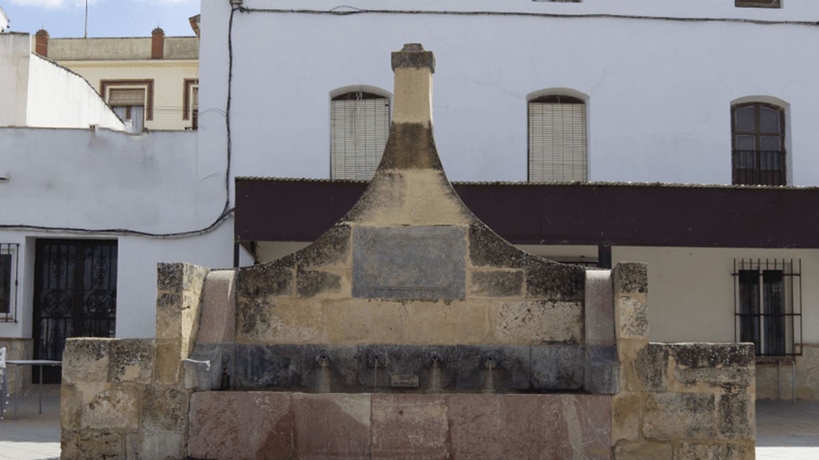 La fuente de Fuente de Piedra.