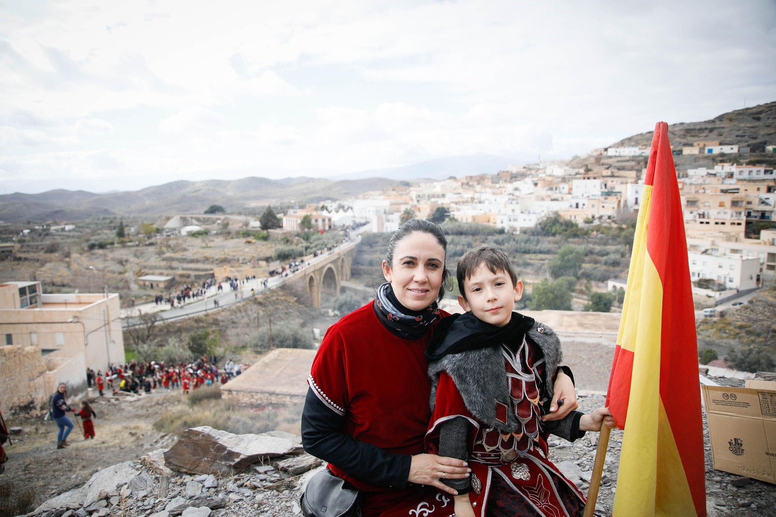 Última guerrilla en Gérgal entre moros y cristianos.