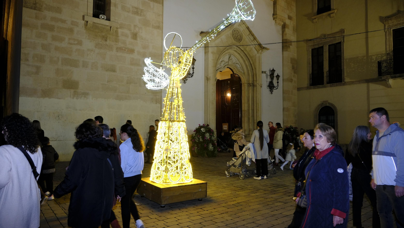 Imágenes del inicio de la Navidad en Almería