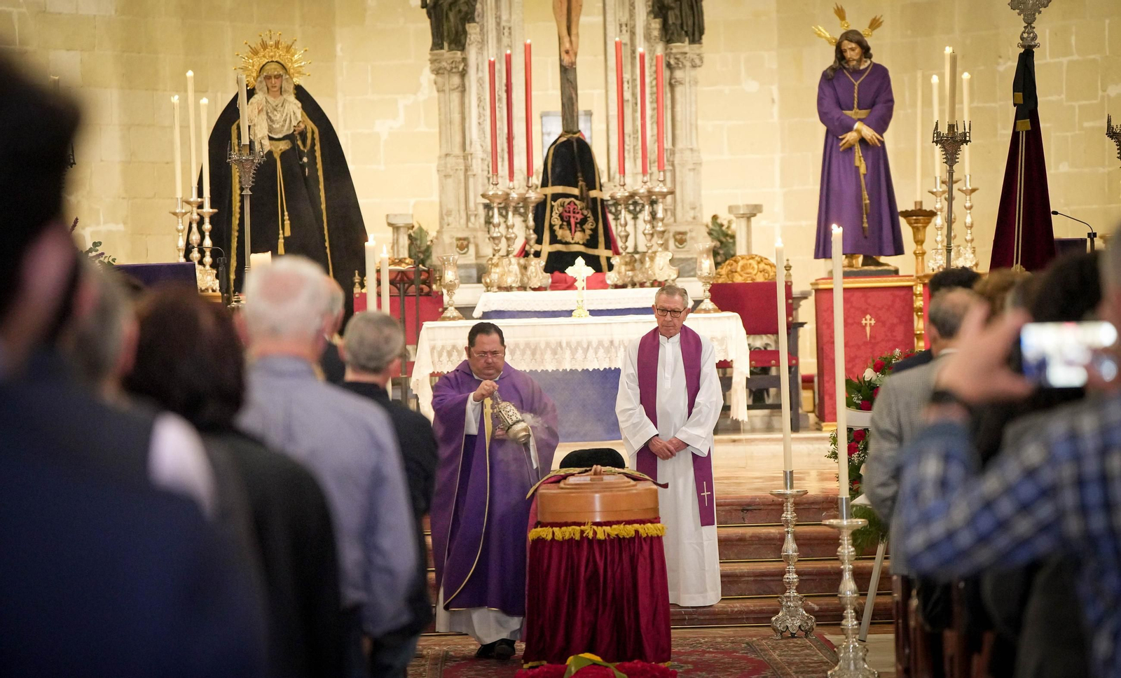 Imágenes del último adiós a Rafael de Paula en Jerez