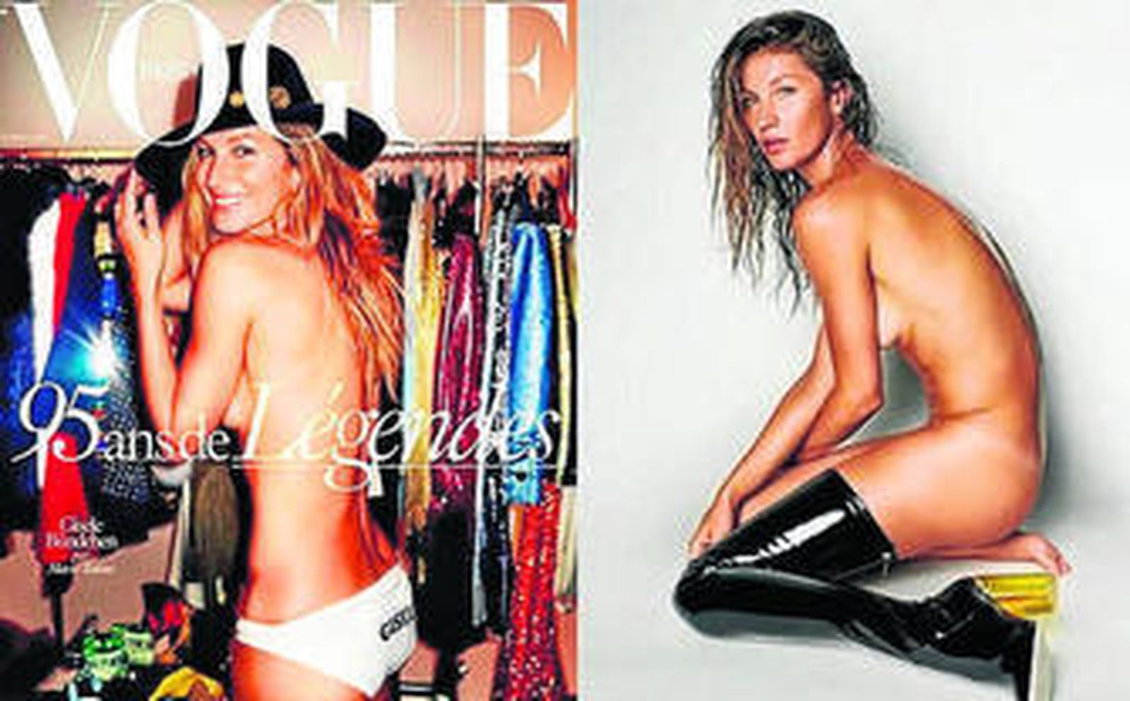 Gisele posa desnuda para Vogue con fotos de Testino