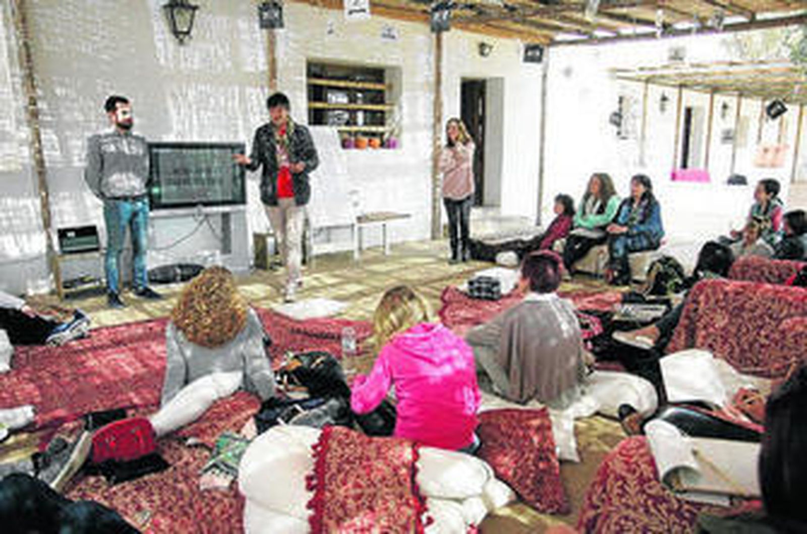 Floristas de todo el país comparten experiencias en pleno Parque Natural