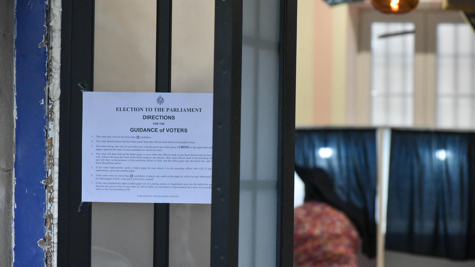 La jornada electoral en Gibraltar, en imágenes