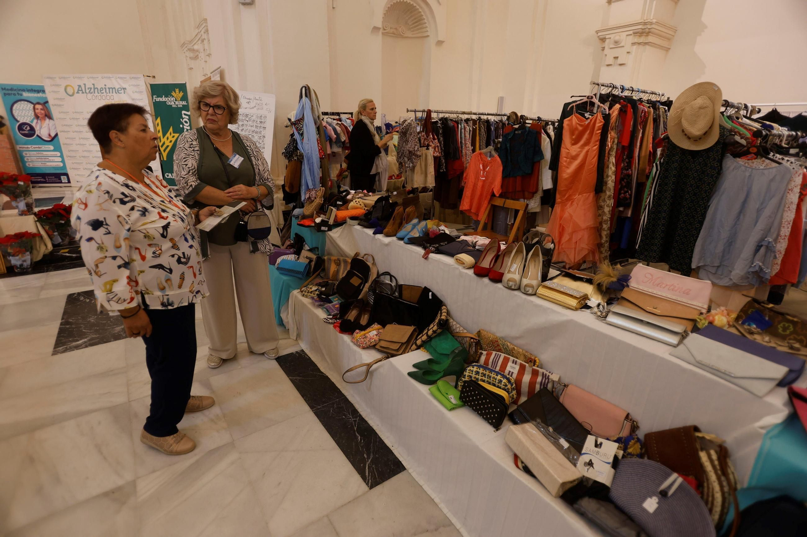 Mercadillo solidario de San Rafael Alzheimer