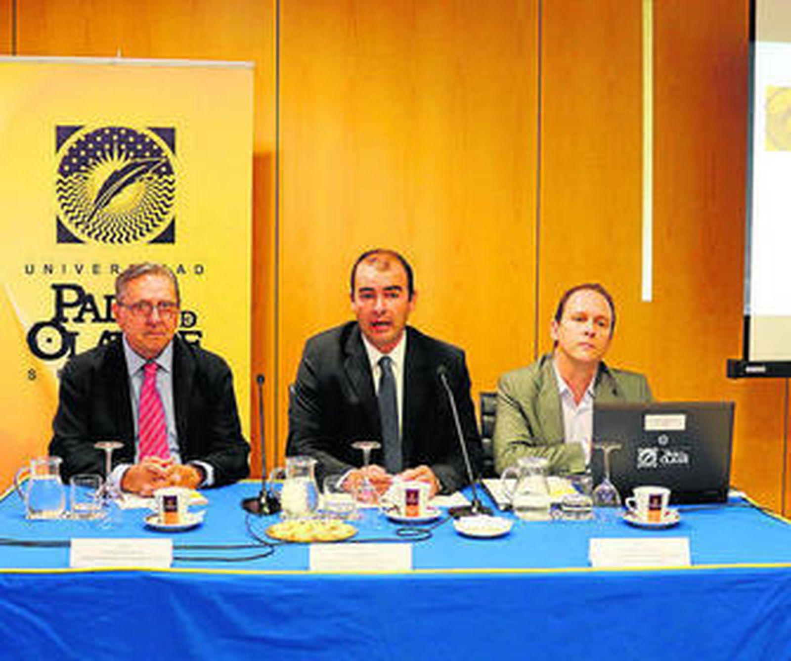 Fernando Faces, Juan Jesús Cambra y José Ignacio García Pérez.