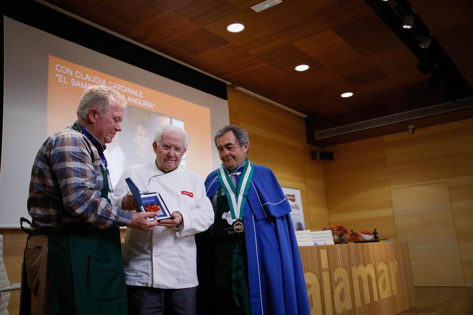 Las mejores imágenes de las conferencias en el congreso gastronómico ofrecido por CAPARROS
