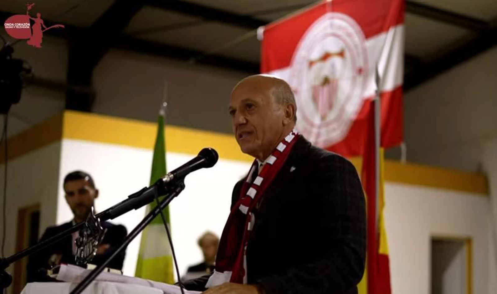 José María del Nido, en la Peña Sevillista de Bormujos.