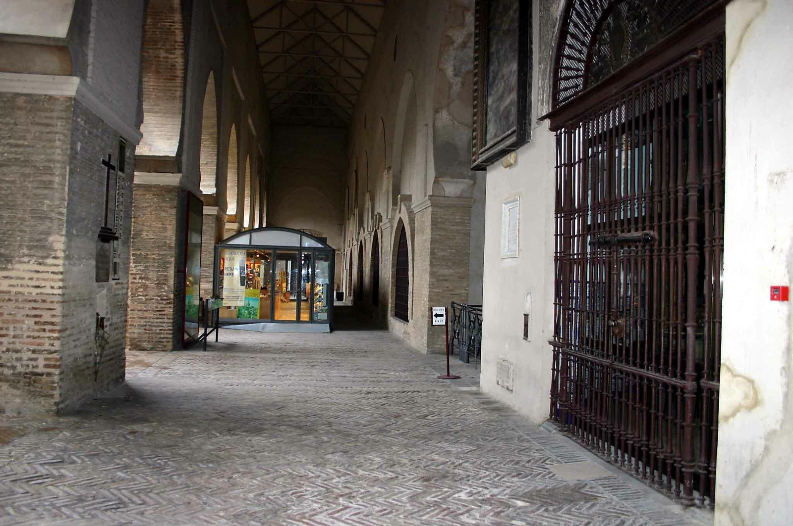 La Nave del Lagarto de la Catedral de Sevilla.