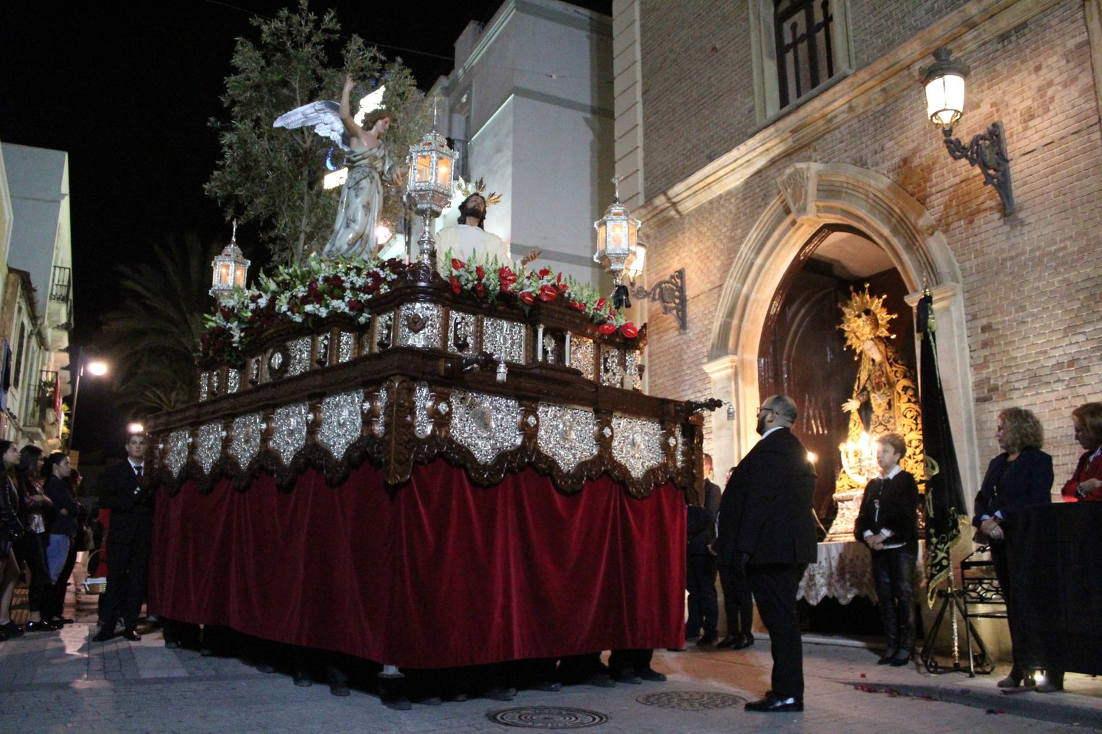 Imágenes de la procesión del Jueves Santo en Vera