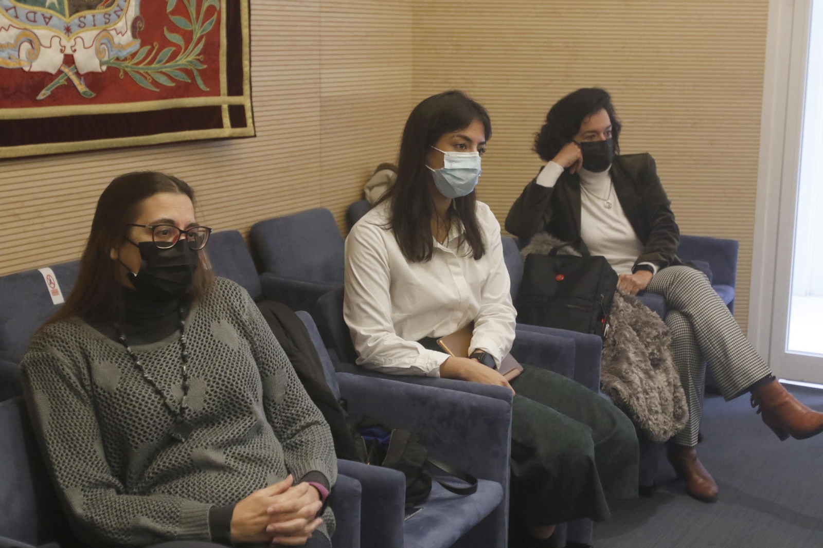 Mesa de redacción de el Día por el 25N, Día Internacional contra la Violencia de Género