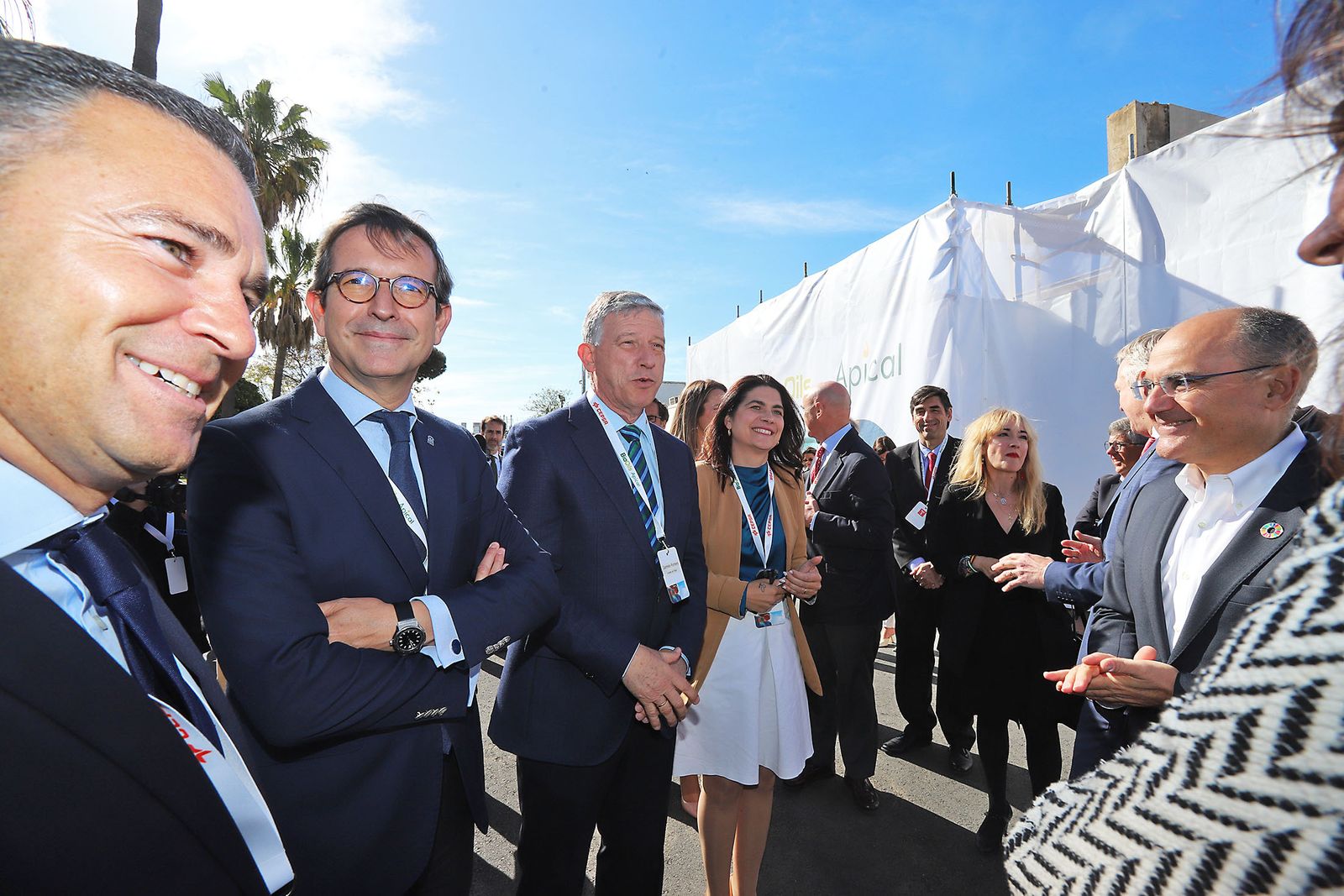 Presentación de la nueva planta de biocombustibles de segunda generación  de Cepsa en Palos de la Frontera (Huelva)