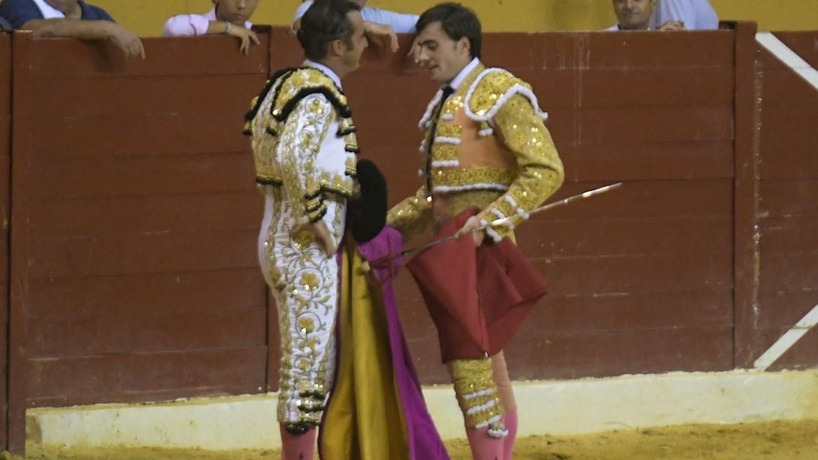 El Fandi e Iván Rejas