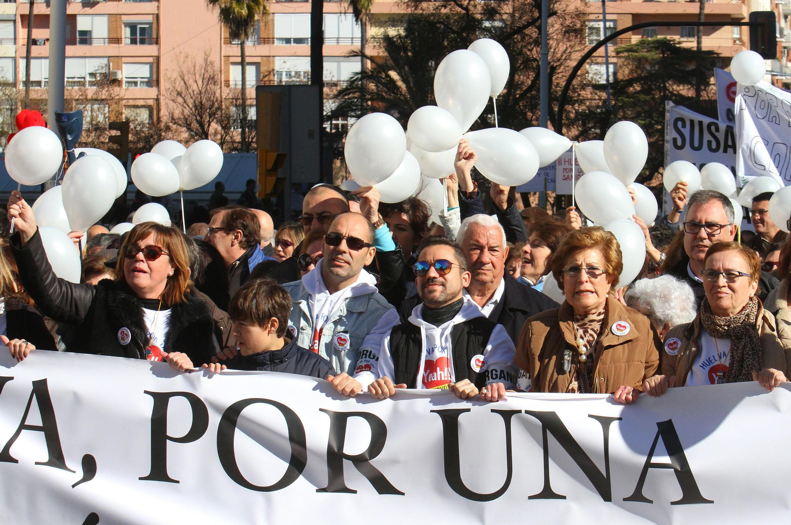La marea blanca, en Huelva