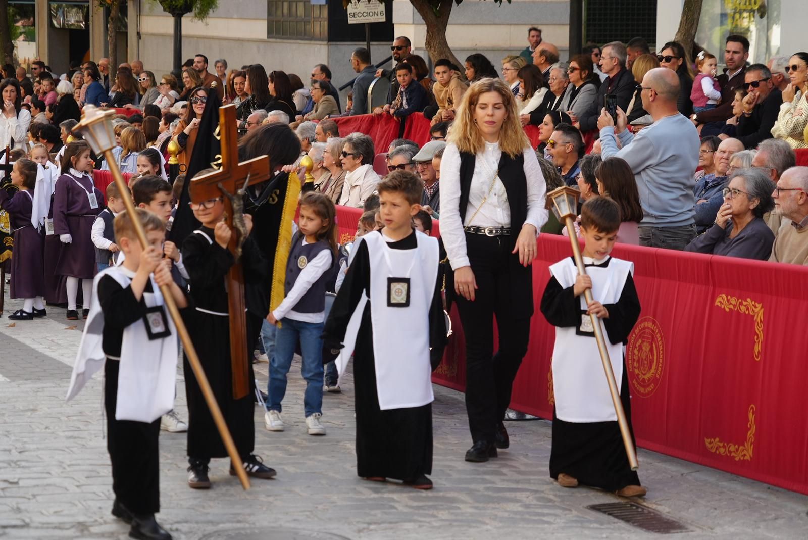Las mejores imágenes del desfile infantil de Semana Santa de Pozoblanco