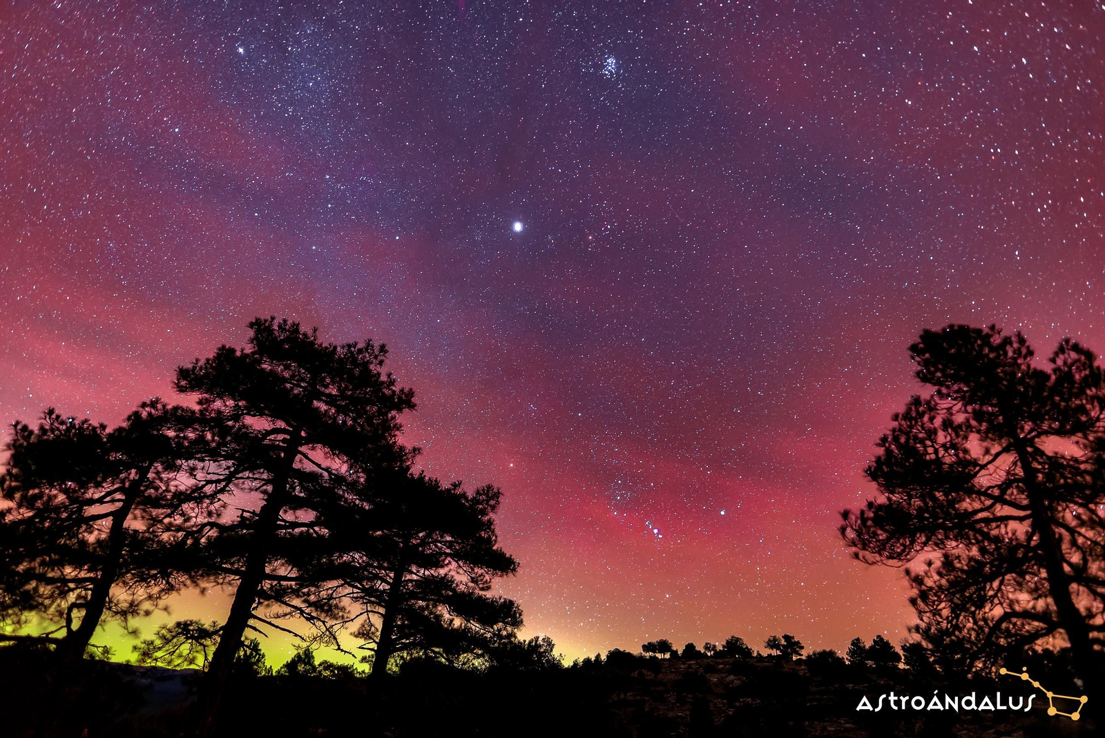 Fenómeno atmosférico captado en el parque natural.