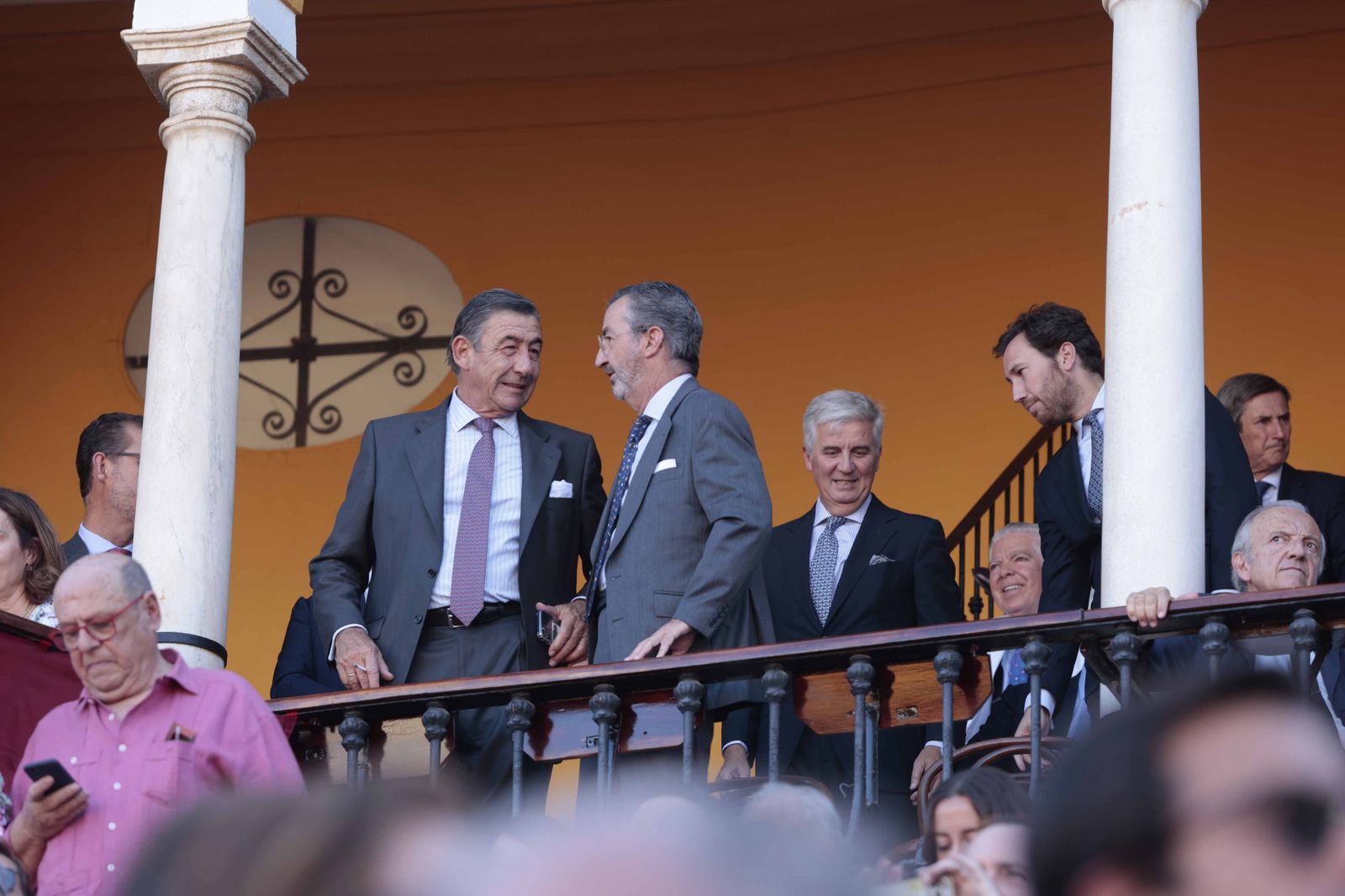 Ambiente en los tendidos de la Maestranza